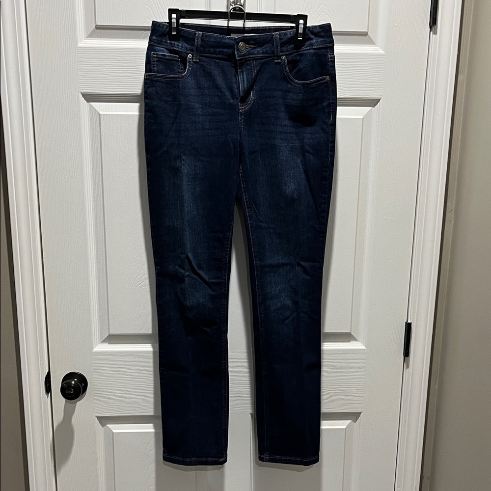 Maurices Midnight Blue Women's Slim Boot Cut Mid Rise Jeans